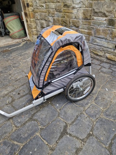 Twin child bike cycle - child, bike/cycle