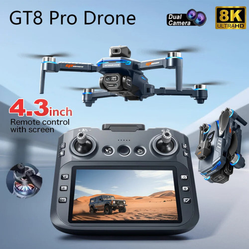 Gt8 pro drone dual - pro, hd
