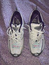 Sketchers Shape Ups Women's XF Toning Fitness Shoes 12320 White Purple Size 9.5