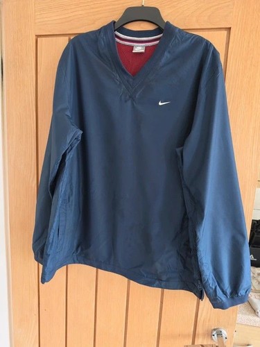 Nike navy blue neck - navy, v-neck