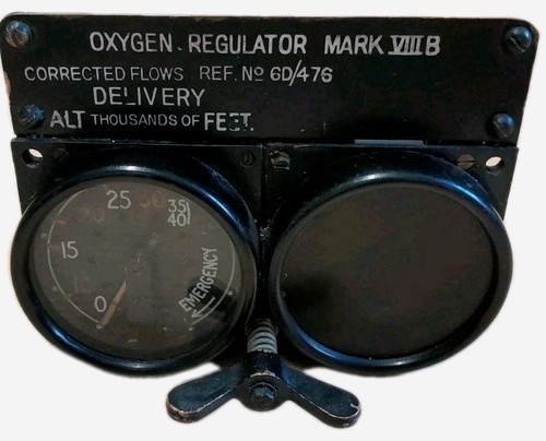 Raf ww2 oxygen regulator - ww2,