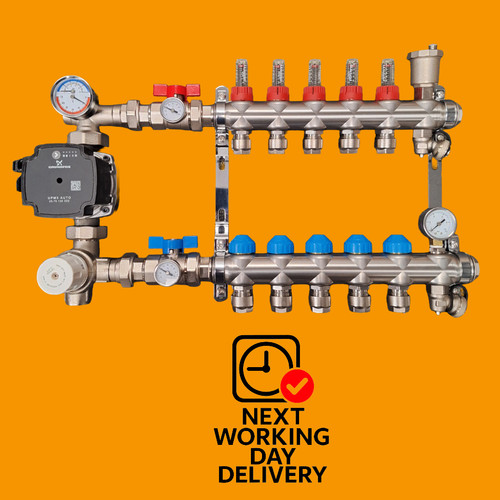 Underfloor heating manifold - heating,
