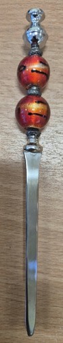 Letter opener glass marble - glass,