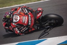 Scott Redding Hand Signed 12x8 Photo Ducati WorldSBK