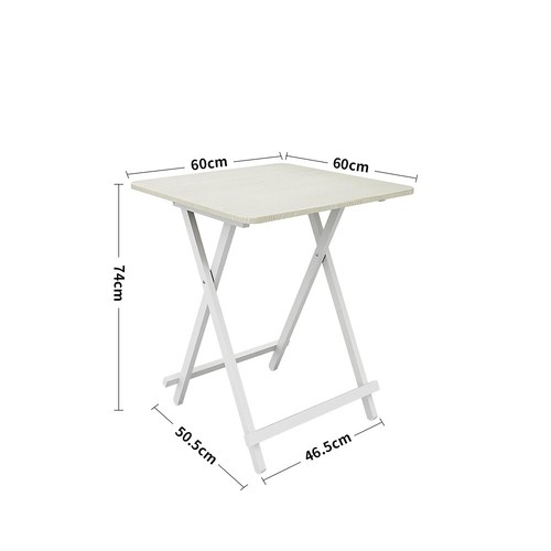 Folding snack table - folding,
