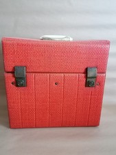 Vintage Style Vinyl Record Storage Case 12 inch textured