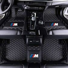For BMW All Model Waterproof Auto Custom Liner Carpets Car Floor Mats PU Leather