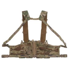 WoSporT Tactical Lightweight SF Style Chest Rig with Magazine Pouch Hunting Camo