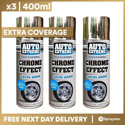 400ml chrome effect - chrome, spray