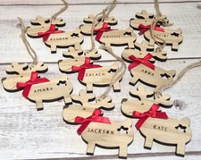 Personalised Wooden Reindeer