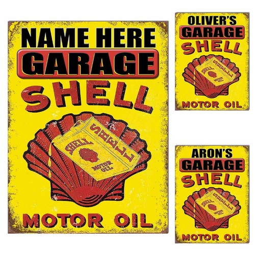 Garage personalised metal - garage,