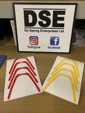 Team Dynamics Pro Race LT 15" Valve Marking Stickers Race Car Track Sticker DSE