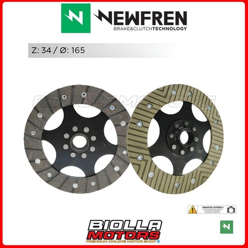 F1491kw clutch disc newfren - f1491kw,