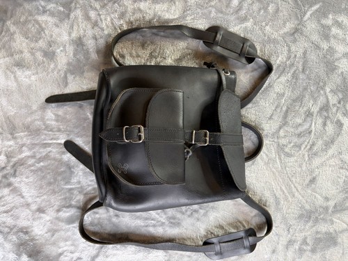 Grafea hari black - black, leather