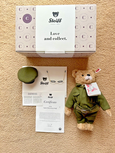 Steiff captain mainwaring bear - captain,