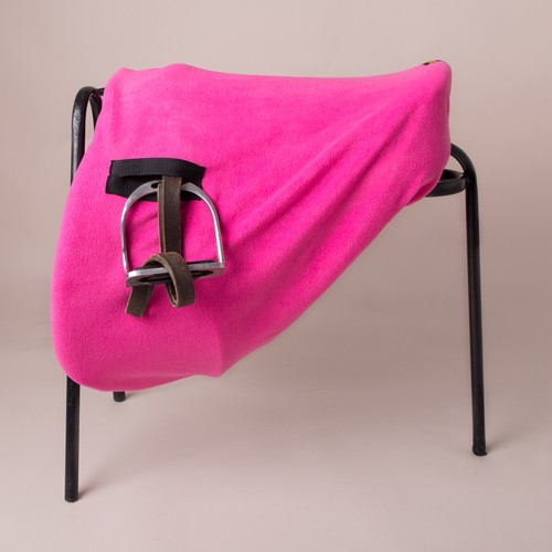 Fleece ride saddle cover - fleece,
