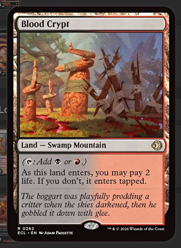 Mtg blood crypt - crypt,