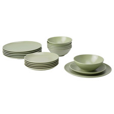 FÄRGKLAR 18-Piece Dinner Set
