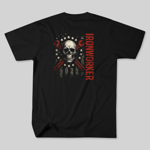 Usa ironworker tee - ironworker,