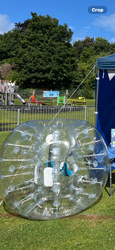 Inflatable bumper ball 1 - -, 1.5m