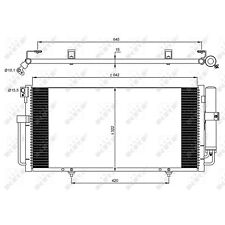 Air Con Condenser For Subaru