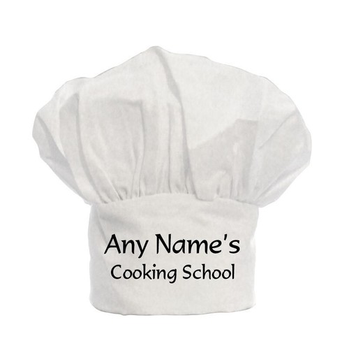 Personalised chefs chef hat - chef's,