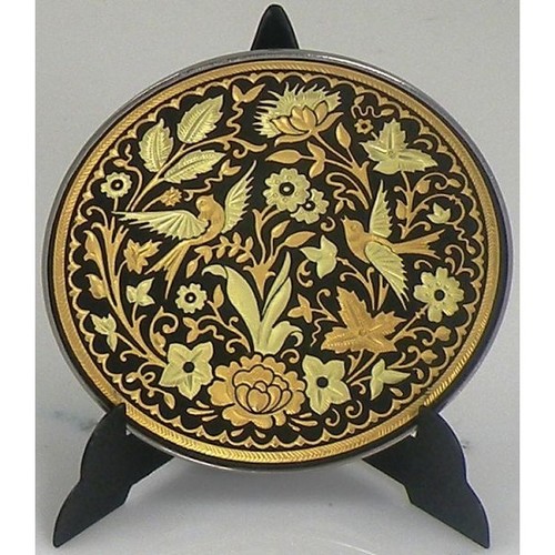 Damascene gold dove peace - gold, of