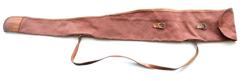 Canvas gun case - canvas, gusseted