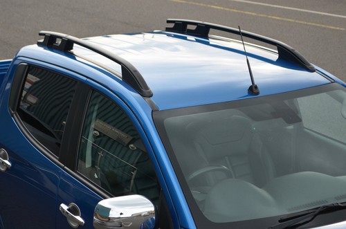 Black aluminium roof - aluminium, rack