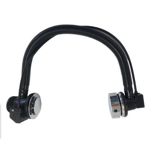 Cable operated pop - up, bath