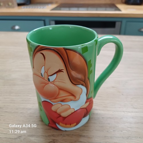 Disney store snow white - disney, grumpy