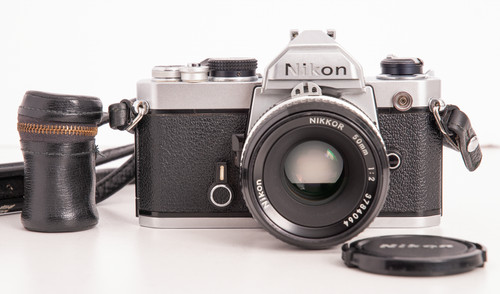 Nikon 50mm lens exc - fm, *exc+