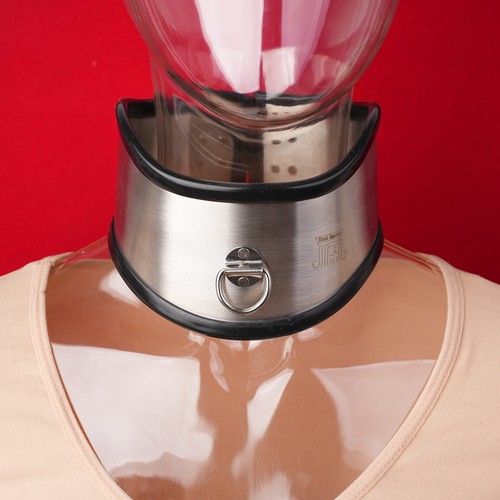 Wide metal neck - neck, corset