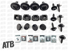 Clips set mounting kit underride protection for VW Passat 3B Audi A4 B5 B6 B7