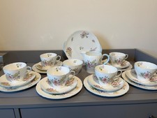 Shelley Wild Flowers  Tea Set