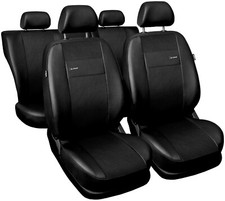 Car seat covers fit Vauxhall Vectra C black  leatherette full set