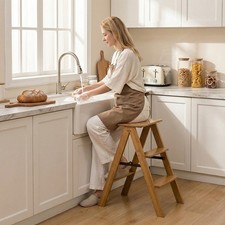 Foldable library ladder - foldable,