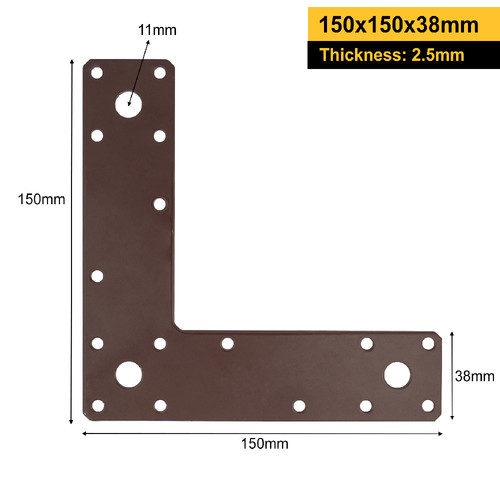 Heavy duty flat corner - heavy, l