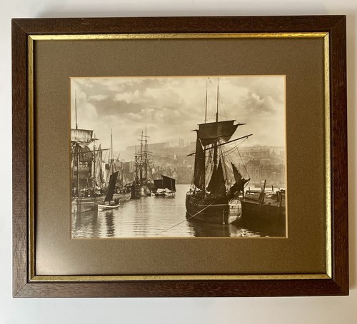 Framed dock end whitby - dock, by