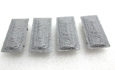 4 Plastic Railway Coal Wagon