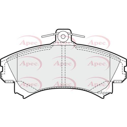 Brake pads set for proton - for,