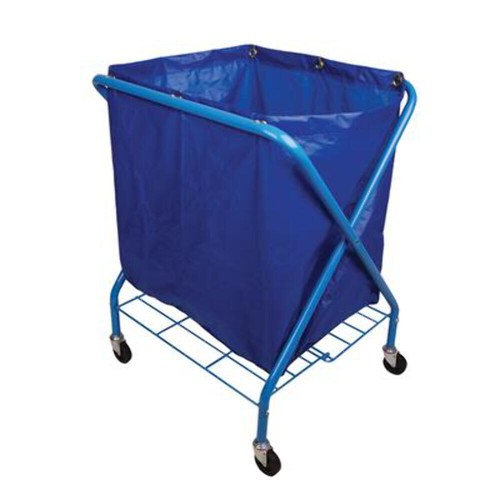 Folding waste cart with - cart,