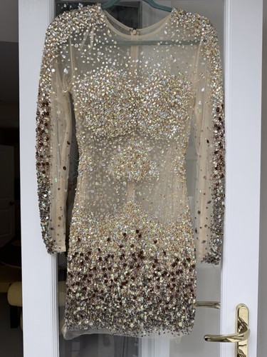 Jovani gold embellished - jovani, dress