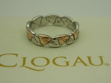 Welsh Clogau Silver & 9ct Rose