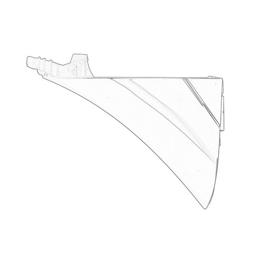 Housing cover side mirror r - side,