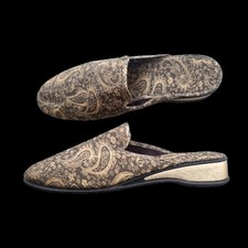 Vintage  1980s Gold Black