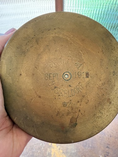 Vintage brass shell - shell, case