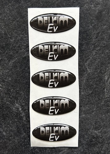 Delkim plus dome sticker - delkim, ev