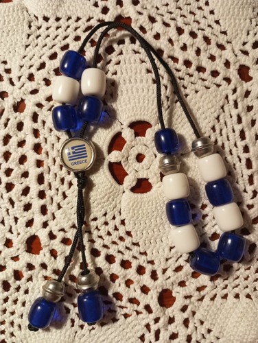 Greek blue white worry - ***greek,