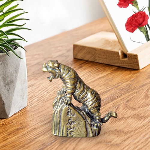 Mini tiger statue props - tiger,